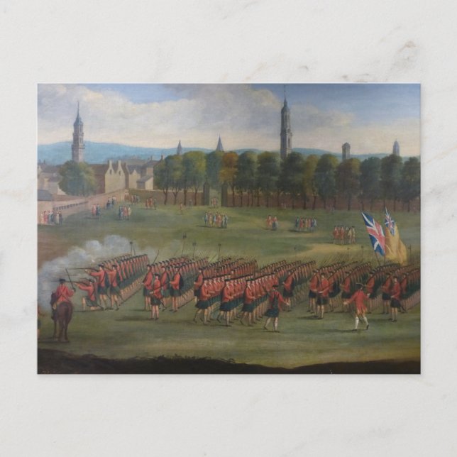 Postal Black Watch on Glasgow Green (Anverso)