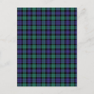 Postal Black Watch Scottish Tartan
