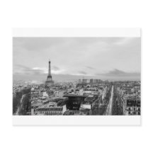 Black&White: Eiffel Tower, París, Francia
