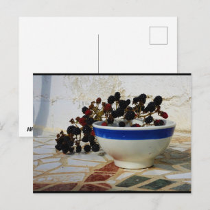 Postal Blackberry Bowl en Mosaico