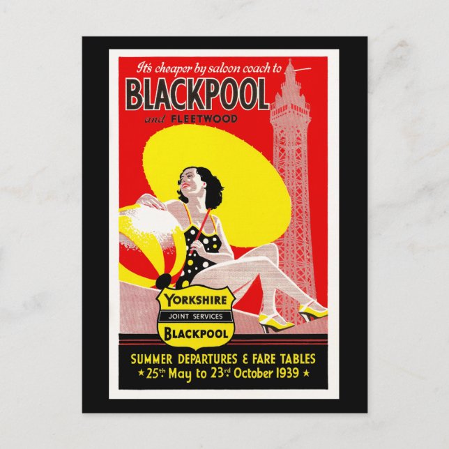 Postal Blackpool (Anverso)