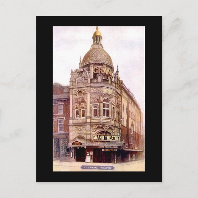 Postal Blackpool, Gran Teatro (Anverso)
