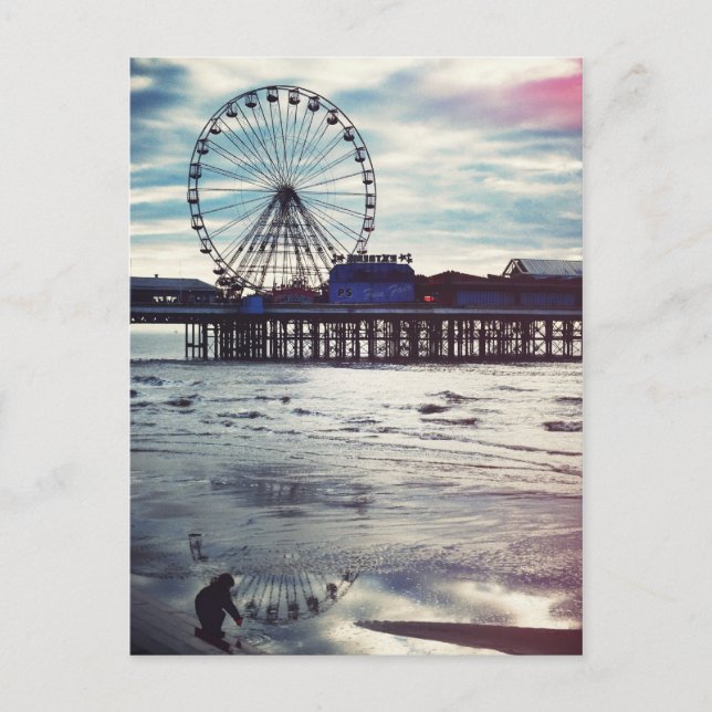 Postal Blackpool (Reino Unido) (Anverso)