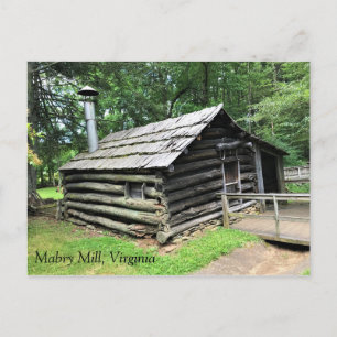 Postal Blacksmith Shop en Mabry Mill, Virginia