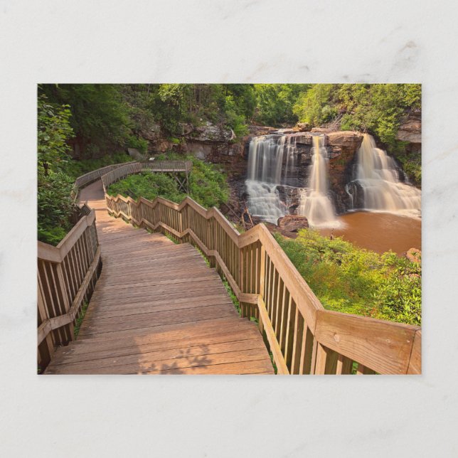 Postal Blackwater Falls State Park West Virginia (Anverso)