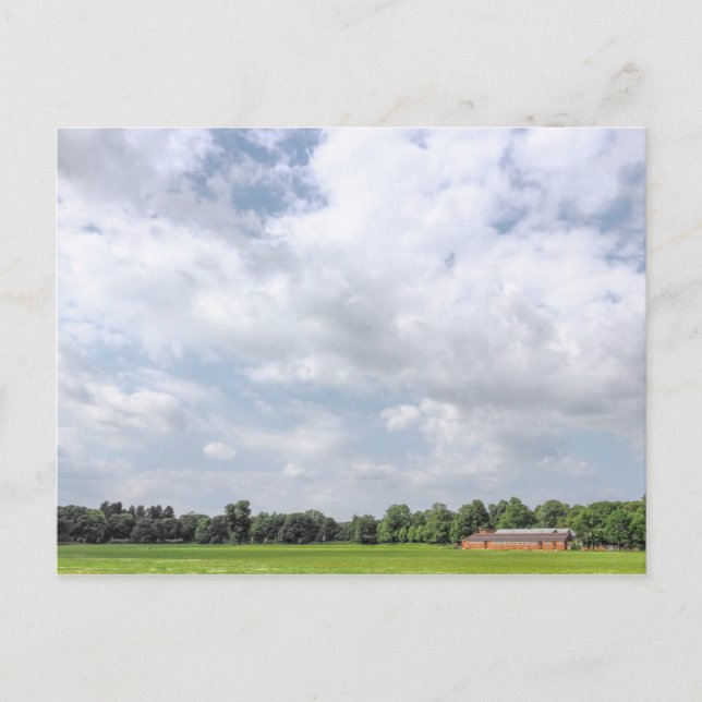 Postal Blackweir Fields, Bute Park, Cardiff, Gales. (Anverso)