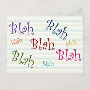 Postal Blah