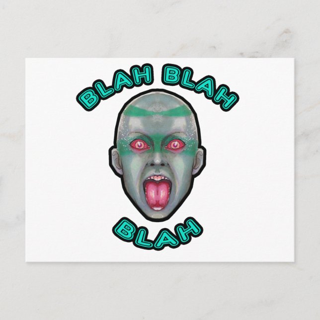 POSTAL BLAHBLAHBLAH (Anverso)