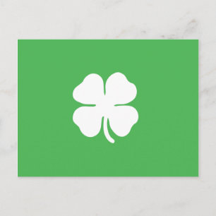 Postal blanca de la hoja de trineo