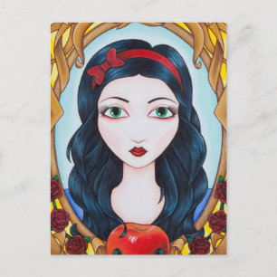 Postal Blancanieves