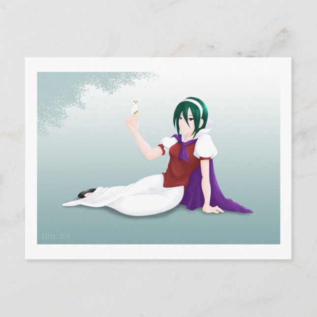 Postal Blancanieves (Anverso)