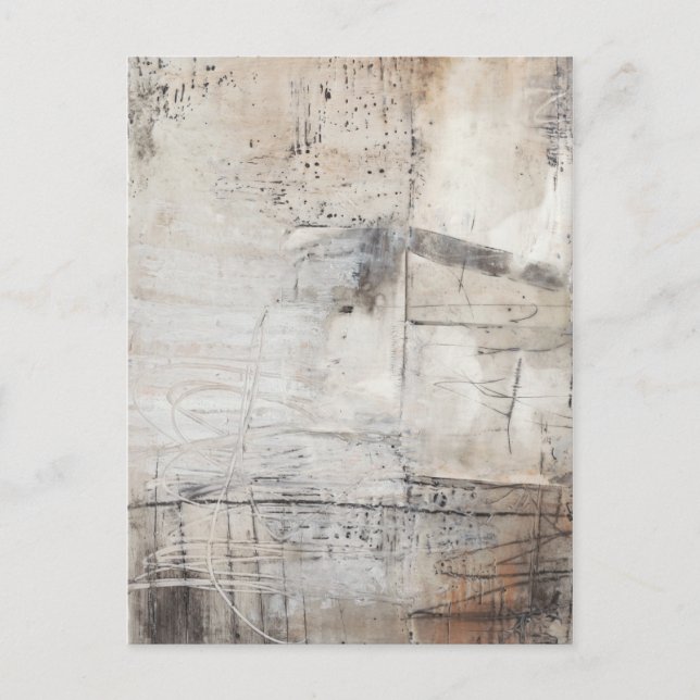 Postal Blanco negro y bronce (Anverso)