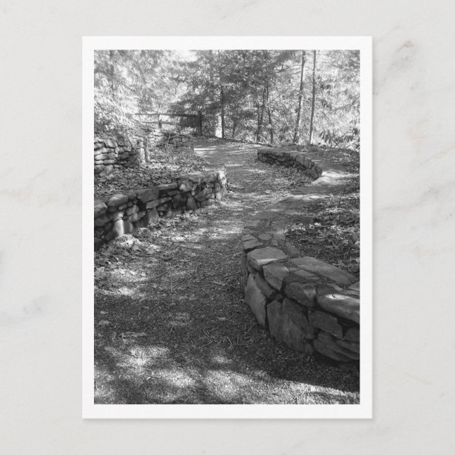 Postal blanco y negro (Anverso)