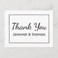 Blanco y negro Gracias a la fiesta de la boda Mini