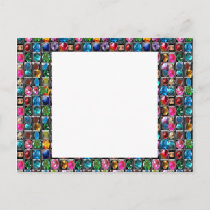POSTAL BLANCOS DE FRAME CRISTAL GEM PEARL : DIY 2014