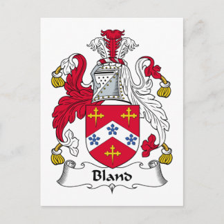 Postal Bland Family Crest