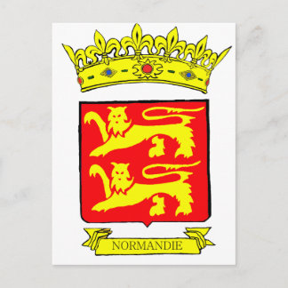POSTAL BLASON NORMANDIE