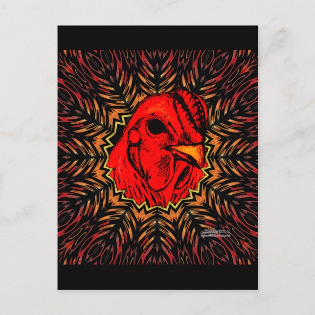 Postal Blazing Brahma (Anverso)