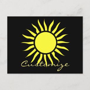 Postal Blazing Sun Thunder_Cove