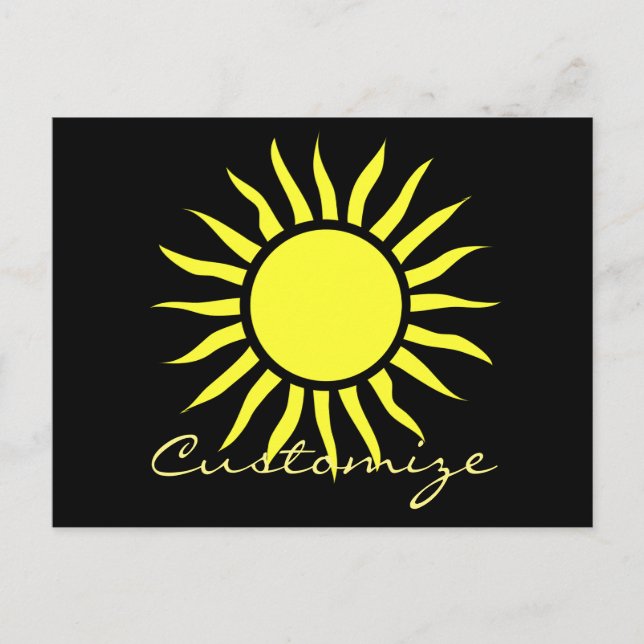 Postal Blazing Sun Thunder_Cove (Anverso)