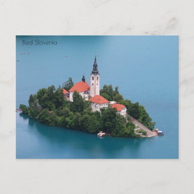 Postal Bled Eslovenia (Anverso)