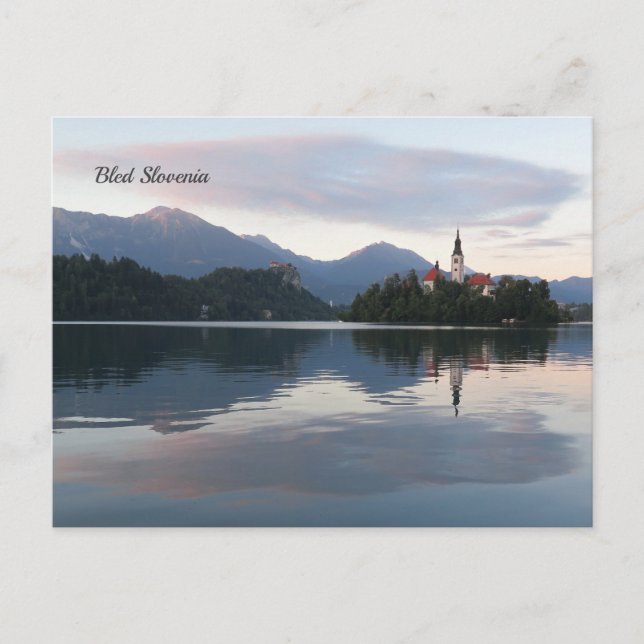 Postal Bled Eslovenia (Anverso)