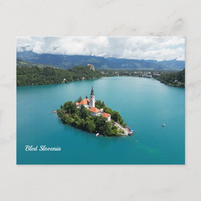 Postal Bled Eslovenia (Anverso)