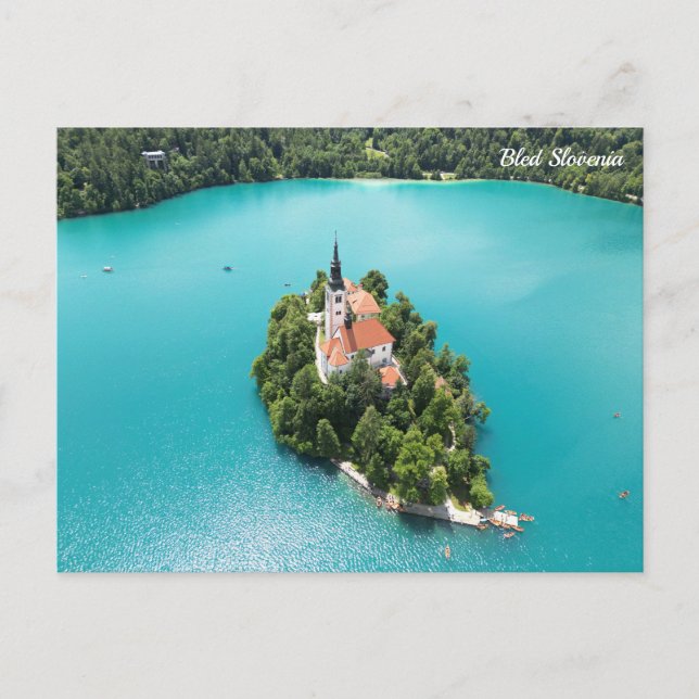 Postal Bled Eslovenia (Anverso)