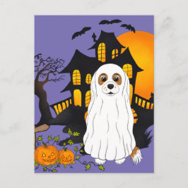 Postal Blenheim Cavalier Ghost Halloween