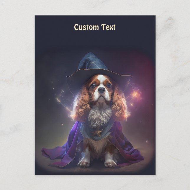 Postal Blenheim Cavalier King Charles Wizard (Anverso)