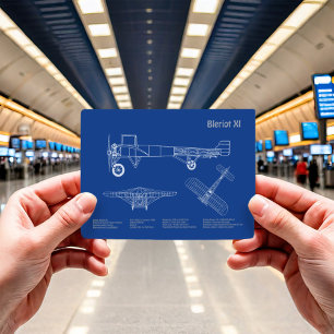 Postal Bleriot XI - Planes de Plano de Plano de Plano de 