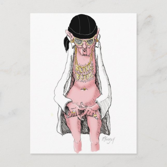 POSTAL BLING BLING (Anverso)