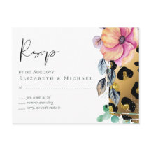 Bling Glamuroso Estampado de Leopardo Rosa Dorado