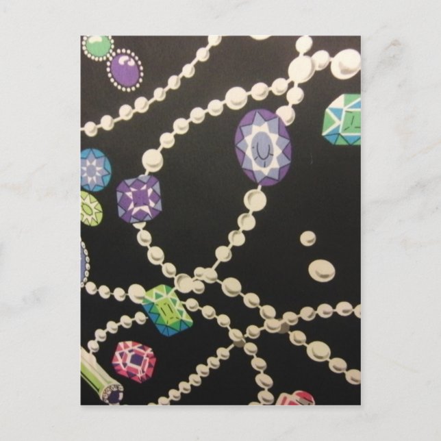 Postal Bling y Perlas (Anverso)