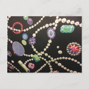 Postal Bling y Perlas