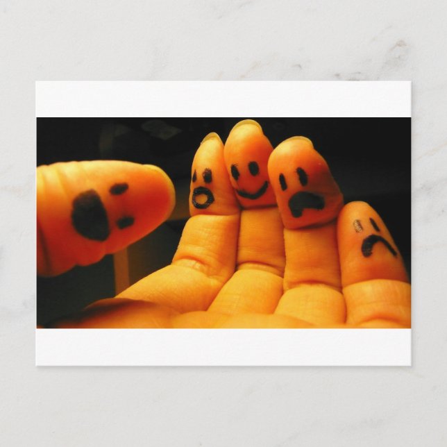 Postal Bliss:Awe:Delight:Temor:Dolor (Anverso)