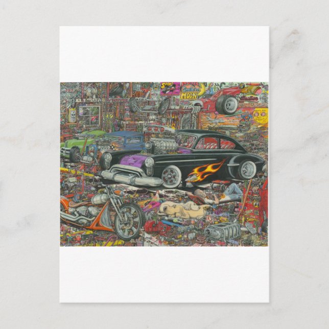 Postal Bliss no organizado (Anverso)