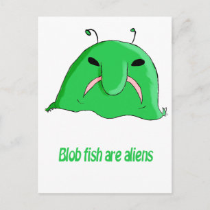 Postal Blob de Alien