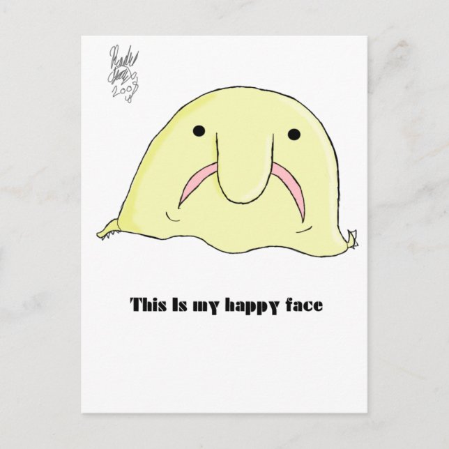Postal Blobfish (Anverso)