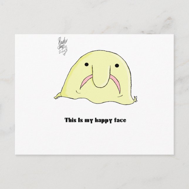 Postal Blobfish (Anverso)