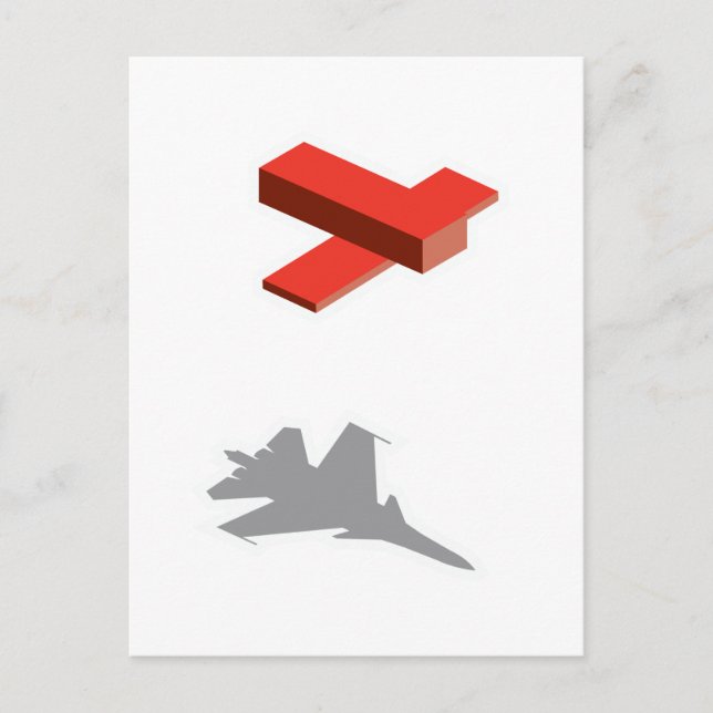 Postal Blocks Airplane (Anverso)