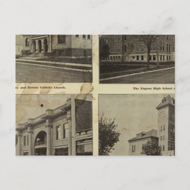 Postal Blogs públicos, Eugene, Oregón (Anverso)