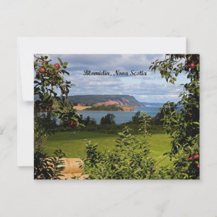 Postal Blomidin, Nueva Escocia, Canadá