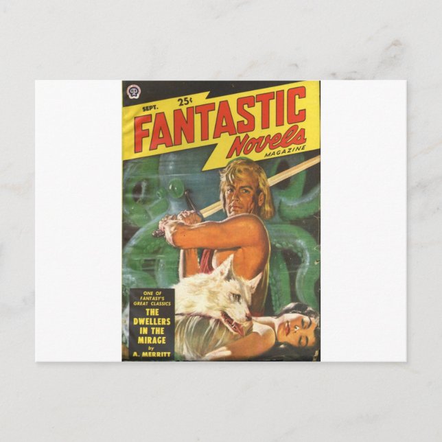 Postal Blond Swordsman (Anverso)