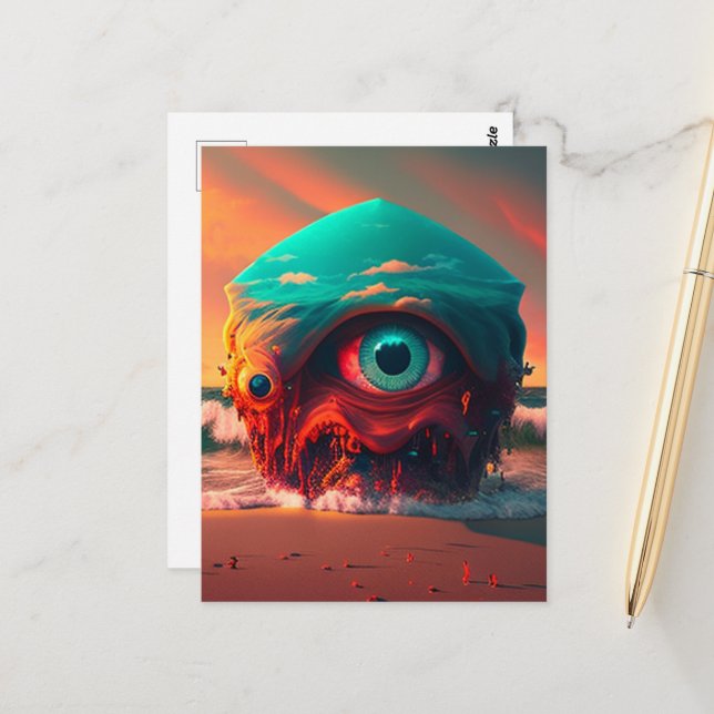 Postal Bloody Eyes (Anverso/Reverso In Situ)