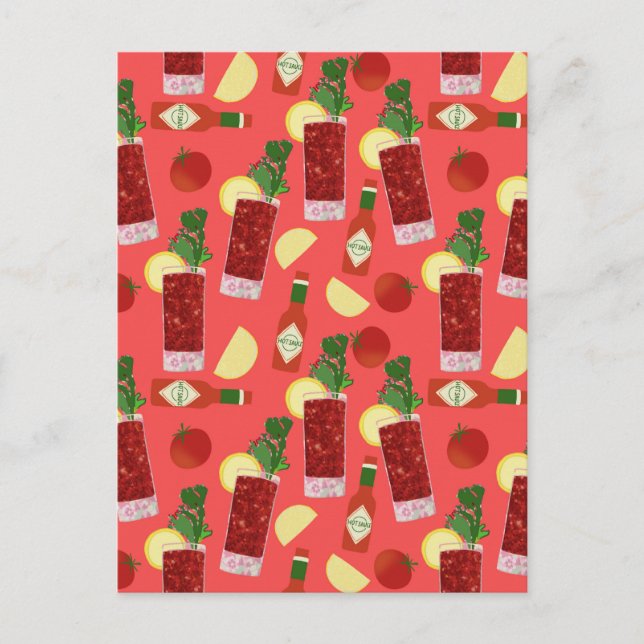 Postal Bloody Mary (Anverso)