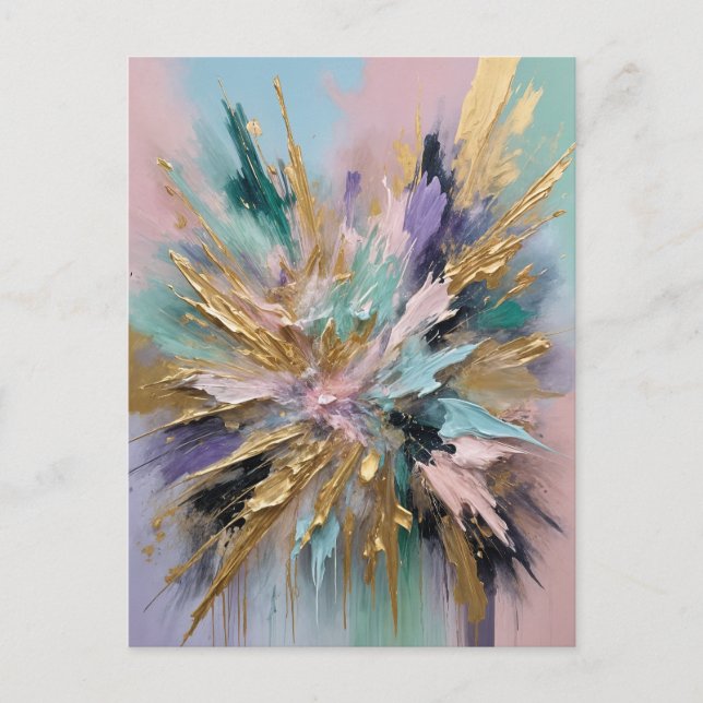 Postal Bloom cósmico (Anverso)