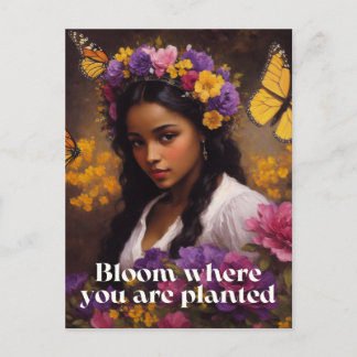 Postal Bloom Donde Se Plantan Flores