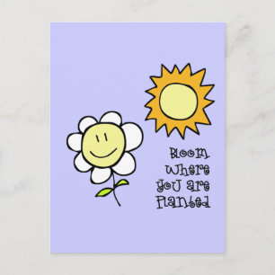 Postal Bloom Donde Te Plantan