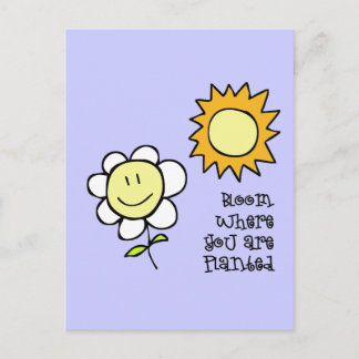 Postal Bloom Donde Te Plantan